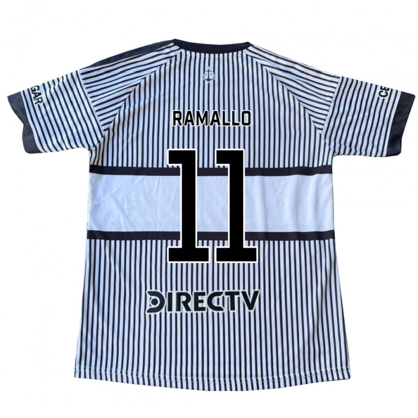 Danxen Dames Yael Ramallo #11 Wit Zwart Geel Uitshirt Uittenue 2026/27 T-Shirt België