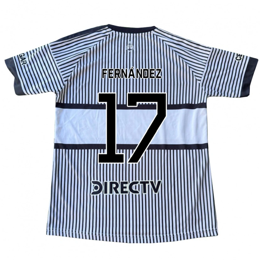 Danxen Dames Alexander Fernández #17 Wit Zwart Geel Uitshirt Uittenue 2026/27 T-Shirt België