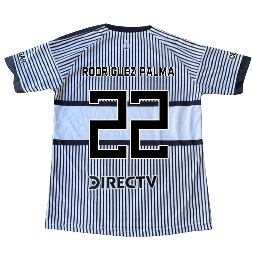 Danxen Dames Joaquina Rodríguez Palma #22 Wit Zwart Geel Uitshirt Uittenue 2026/27 T-Shirt België