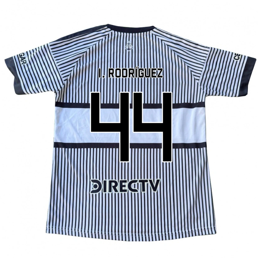 Danxen Dames Ignacio Rodríguez #44 Wit Zwart Geel Uitshirt Uittenue 2026/27 T-Shirt België
