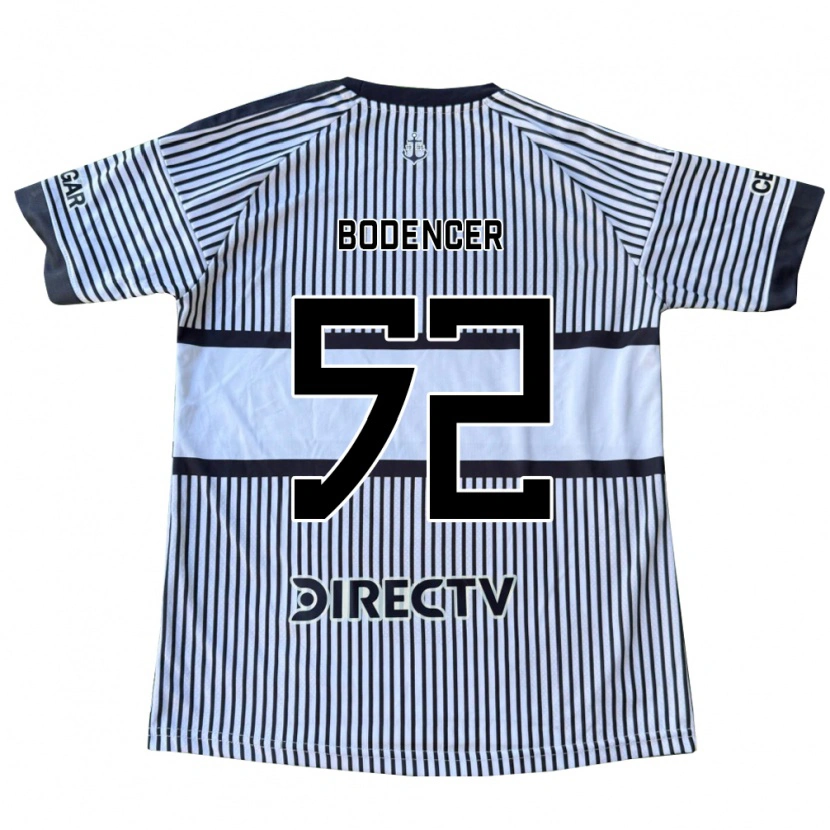 Danxen Dames Erik Bodencer #52 Wit Zwart Geel Uitshirt Uittenue 2026/27 T-Shirt België