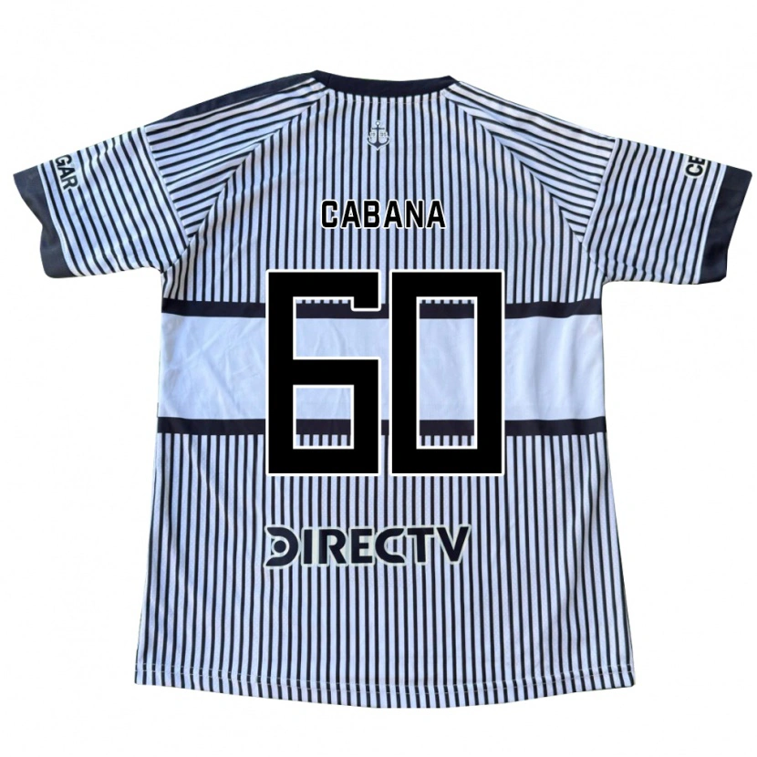 Danxen Dames Juan Pablo Cabana #60 Wit Zwart Geel Uitshirt Uittenue 2026/27 T-Shirt België
