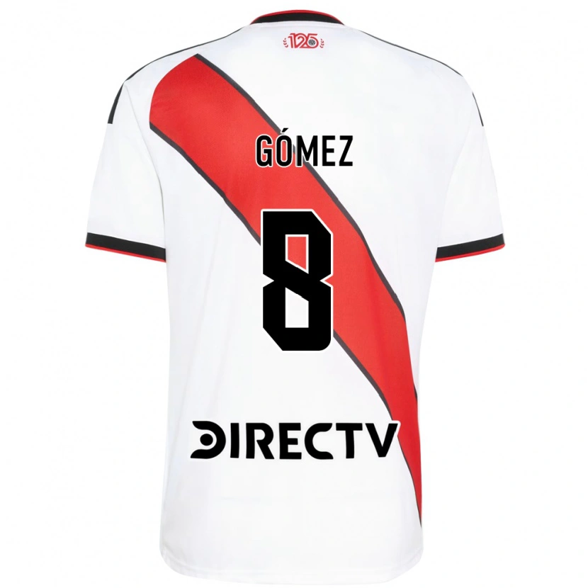 Danxen Kinderen Romina Gómez #8 Rood Wit Zwart Thuisshirt Thuistenue 2026/27 T-Shirt België