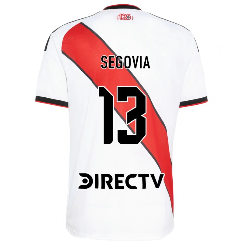 Danxen Kinderen Guillermo Segovia #13 Rood Wit Zwart Thuisshirt Thuistenue 2026/27 T-Shirt België