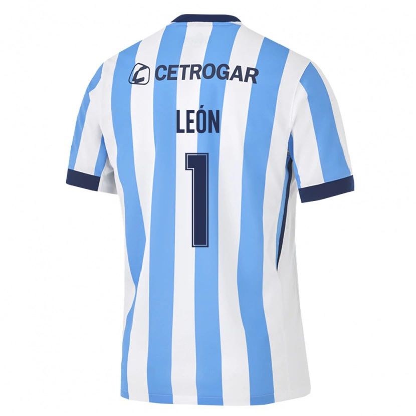 Danxen Kinderen Roberto Leon #1 Lichtblauw Wit Zwart Thuisshirt Thuistenue 2026/27 T-Shirt België
