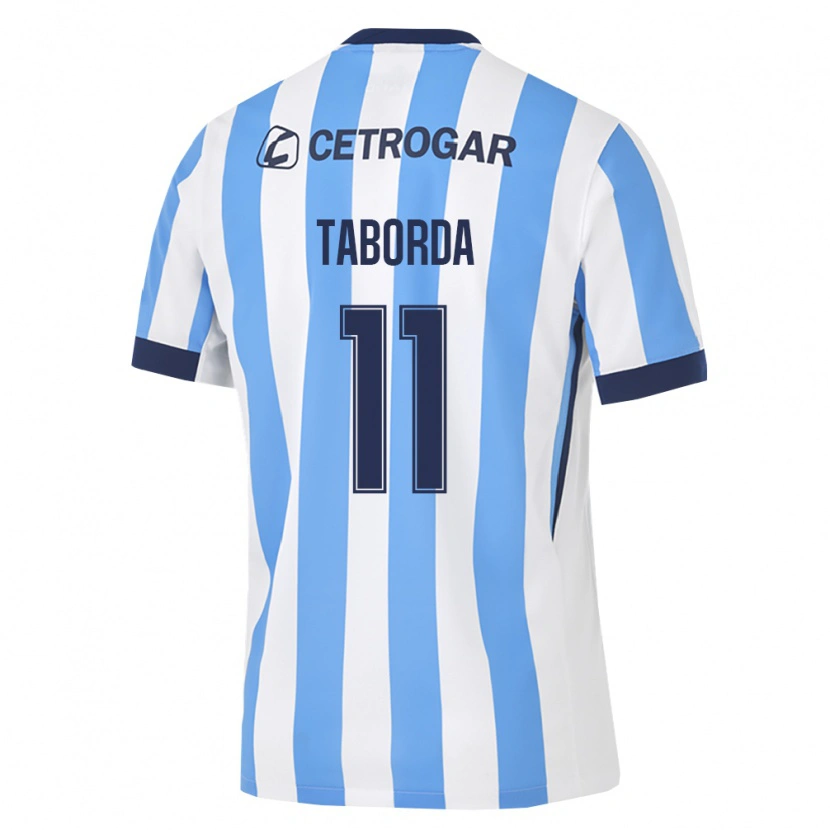 Danxen Kinderen Thiago Taborda #11 Lichtblauw Wit Zwart Thuisshirt Thuistenue 2026/27 T-Shirt België