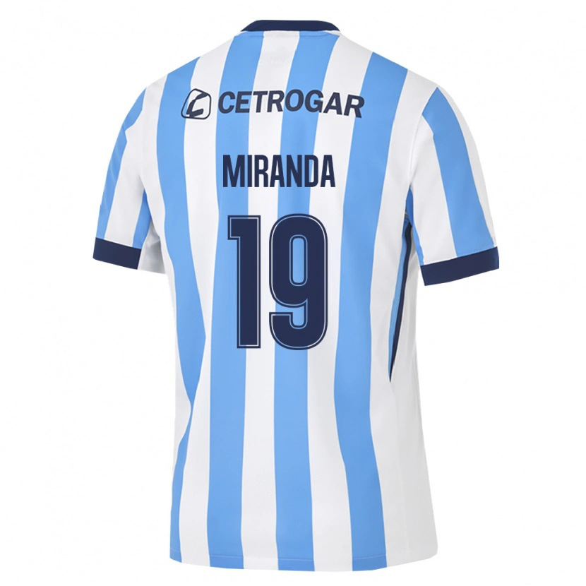 Danxen Kinderen Leonel Miranda #19 Lichtblauw Wit Zwart Thuisshirt Thuistenue 2026/27 T-Shirt België