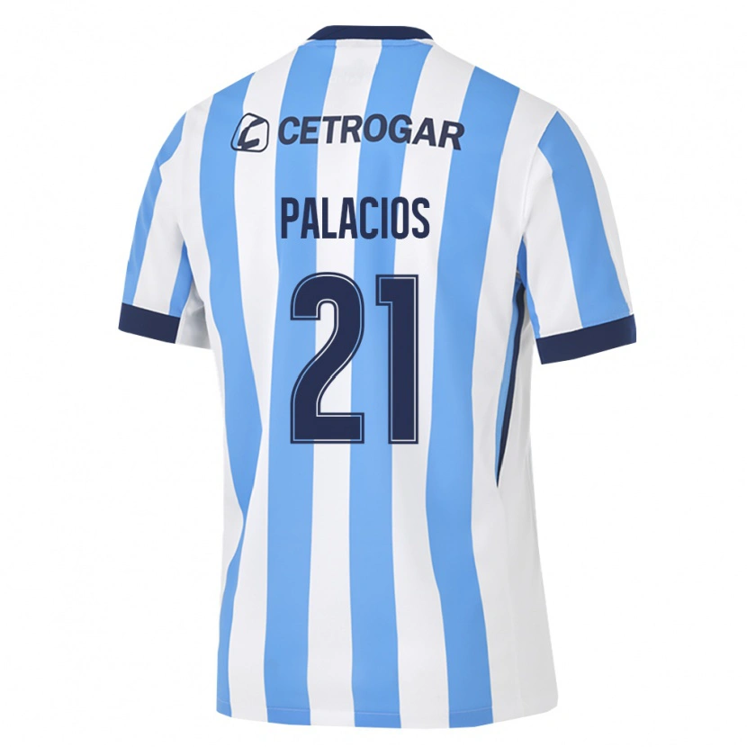 Danxen Kinderen Sofía Palacios #21 Lichtblauw Wit Zwart Thuisshirt Thuistenue 2026/27 T-Shirt België