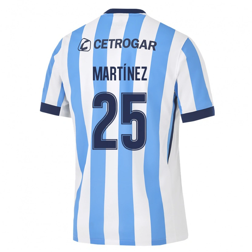 Danxen Kinderen Ailén Martínez #25 Lichtblauw Wit Zwart Thuisshirt Thuistenue 2026/27 T-Shirt België