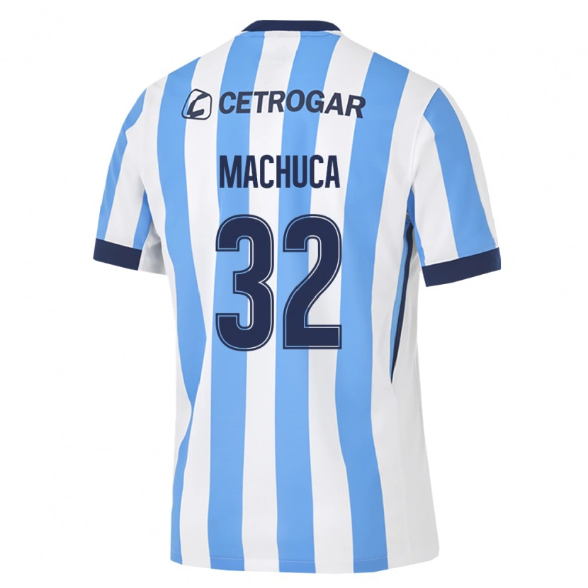 Danxen Kinderen Elias Machuca #32 Lichtblauw Wit Zwart Thuisshirt Thuistenue 2026/27 T-Shirt België