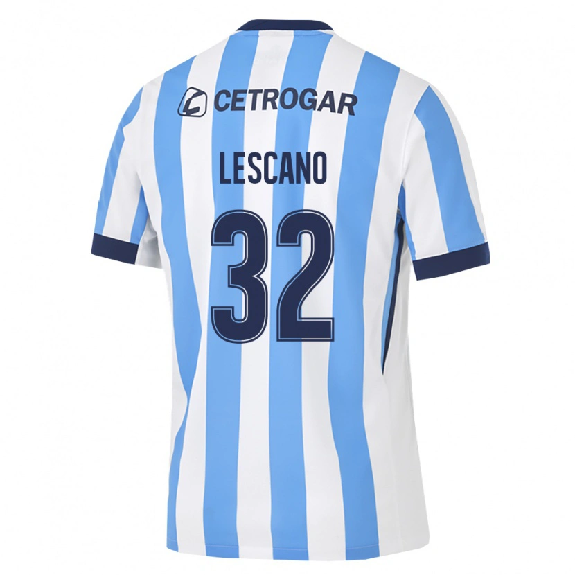 Danxen Kinderen Macarena Lescano #32 Lichtblauw Wit Zwart Thuisshirt Thuistenue 2026/27 T-Shirt België