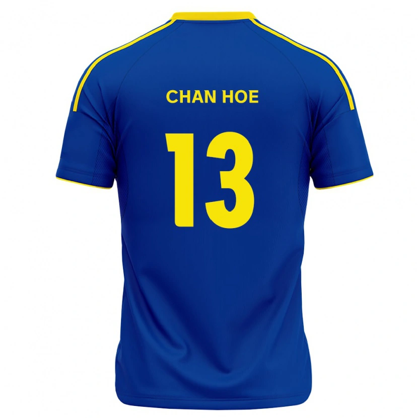 Danxen Kinderen Chan-Hoe Heo #13 Koninklijk Blauw Geel Thuisshirt Thuistenue 2026/27 T-Shirt België
