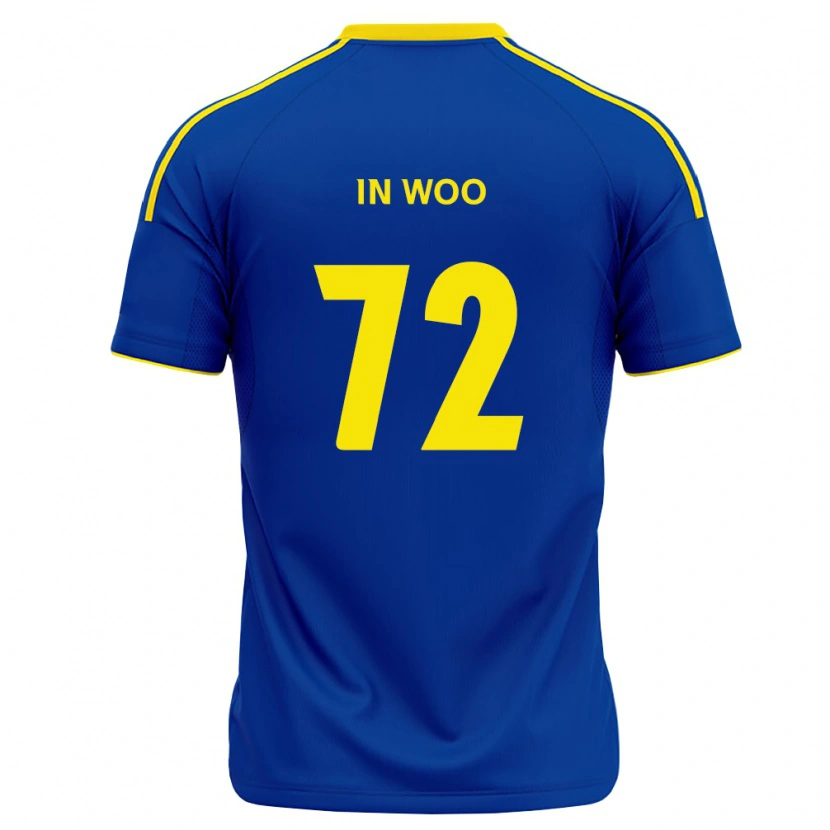 Danxen Kinderen In-Woo Back #72 Koninklijk Blauw Geel Thuisshirt Thuistenue 2026/27 T-Shirt België