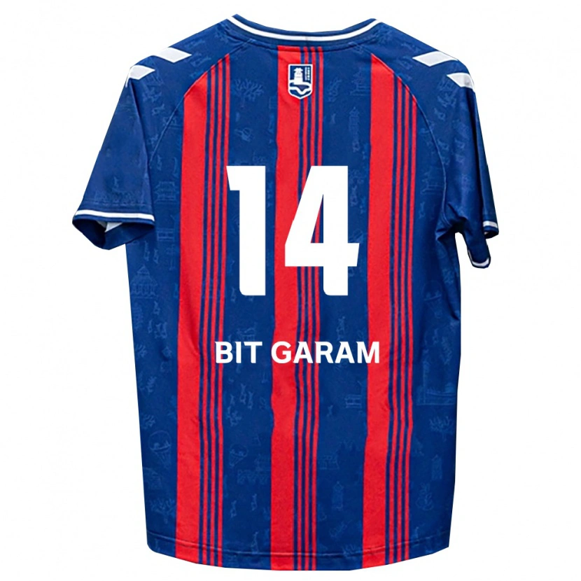 Danxen Kinderen Bit-Garam Yoon #14 Blauw Rood Wit Thuisshirt Thuistenue 2026/27 T-Shirt België