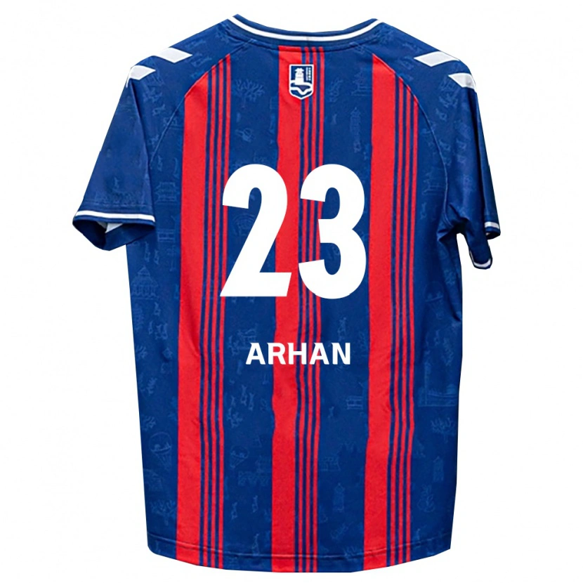 Danxen Kinderen Pratama Arhan #23 Blauw Rood Wit Thuisshirt Thuistenue 2026/27 T-Shirt België
