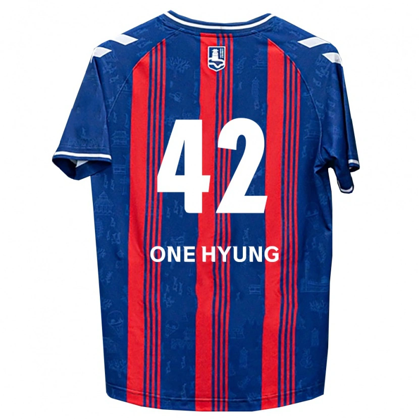 Danxen Kinderen One-Hyung Kim #42 Blauw Rood Wit Thuisshirt Thuistenue 2026/27 T-Shirt België