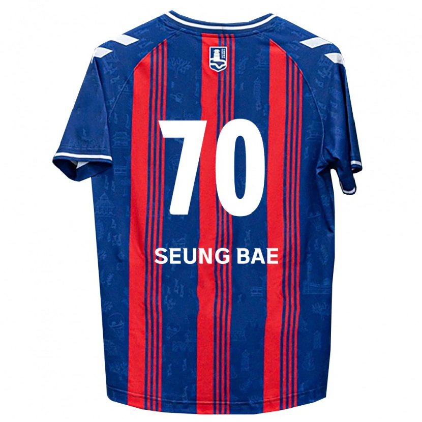 Danxen Kinderen Seung-Bae Jung #70 Blauw Rood Wit Thuisshirt Thuistenue 2026/27 T-Shirt België