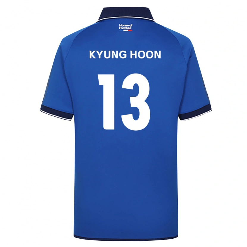 Danxen Kinderen Kyung-Hoon Park #13 Koninklijk Blauw Wit Rood Thuisshirt Thuistenue 2026/27 T-Shirt België