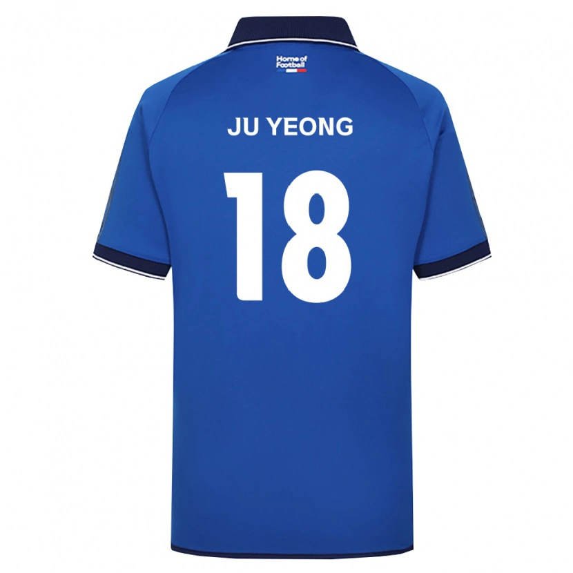 Danxen Kinderen Ju-Yeong Park #18 Koninklijk Blauw Wit Rood Thuisshirt Thuistenue 2026/27 T-Shirt België