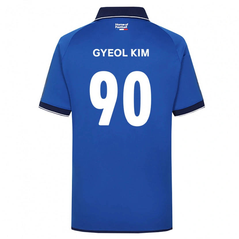Danxen Kinderen Gyeol Kim #90 Koninklijk Blauw Wit Rood Thuisshirt Thuistenue 2026/27 T-Shirt België