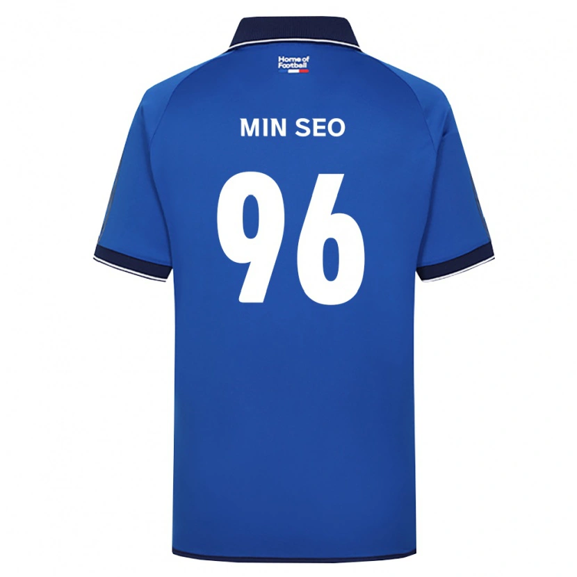 Danxen Kinderen Min-Seo Koo #96 Koninklijk Blauw Wit Rood Thuisshirt Thuistenue 2026/27 T-Shirt België