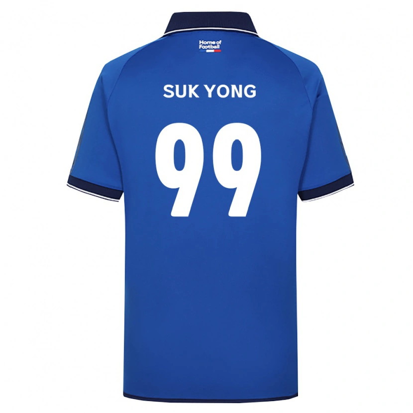 Danxen Kinderen Suk-Yong Son #99 Koninklijk Blauw Wit Rood Thuisshirt Thuistenue 2026/27 T-Shirt België