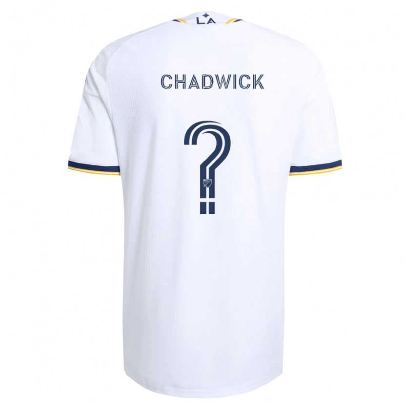 Danxen Kinderen Edward Chadwick #0 Blauw Geel En Wit Thuisshirt Thuistenue 2026/27 T-Shirt België