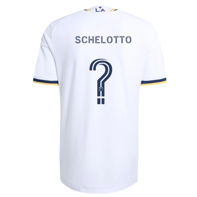 Danxen Kinderen Nicolas Barros Schelotto #0 Blauw Geel En Wit Thuisshirt Thuistenue 2026/27 T-Shirt België