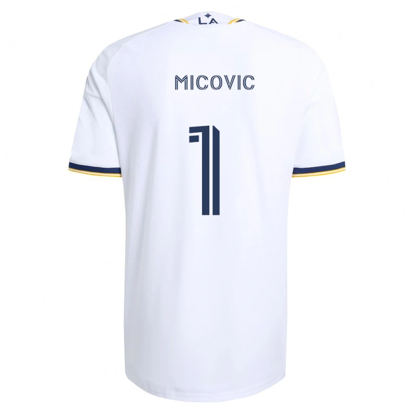 Danxen Kinderen Novak Mićović #1 Blauw Geel En Wit Thuisshirt Thuistenue 2026/27 T-Shirt België