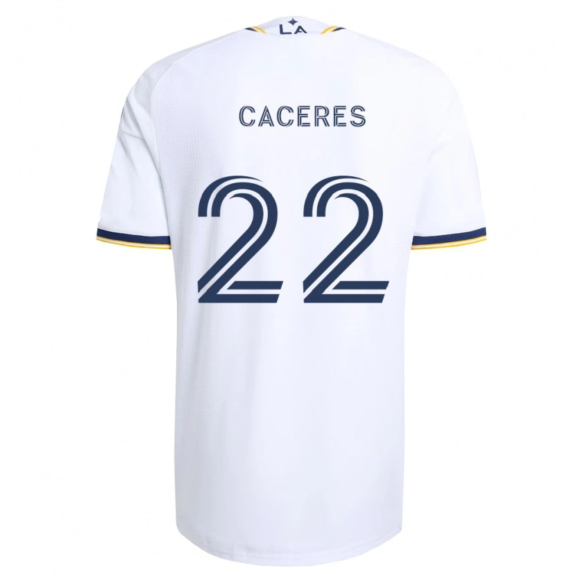 Danxen Kinderen Martín Cáceres #22 Blauw Geel En Wit Thuisshirt Thuistenue 2026/27 T-Shirt België