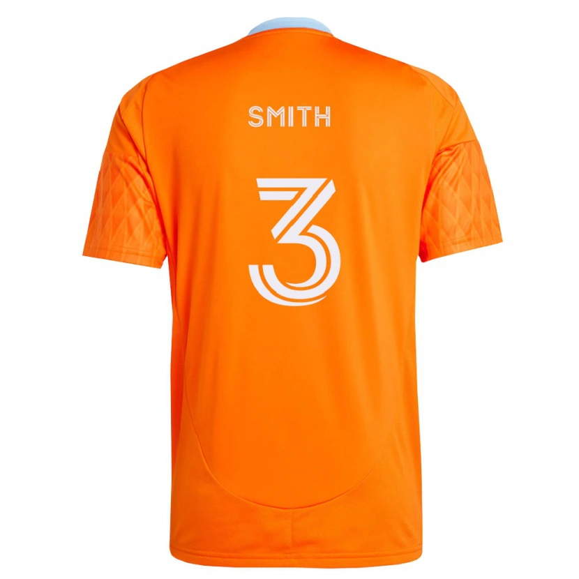 Danxen Kinderen Brad Smith #3 Oranje Wit Thuisshirt Thuistenue 2026/27 T-Shirt België