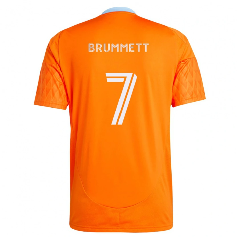 Danxen Kinderen Austin Brummett #7 Oranje Wit Thuisshirt Thuistenue 2026/27 T-Shirt België