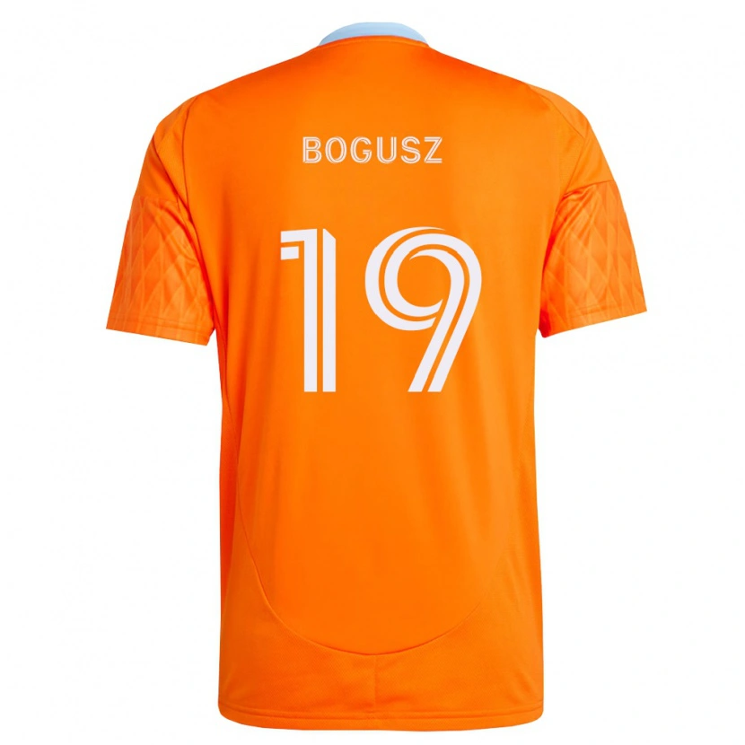 Danxen Kinderen Mateusz Bogusz #19 Oranje Wit Thuisshirt Thuistenue 2026/27 T-Shirt België