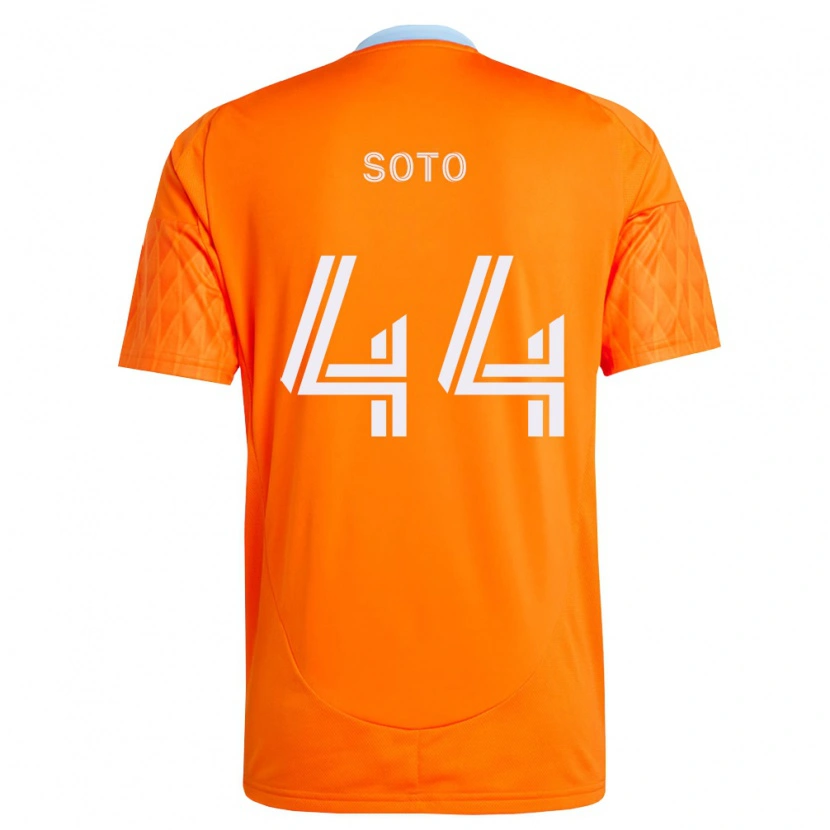 Danxen Kinderen Ezekiel Soto #44 Oranje Wit Thuisshirt Thuistenue 2026/27 T-Shirt België