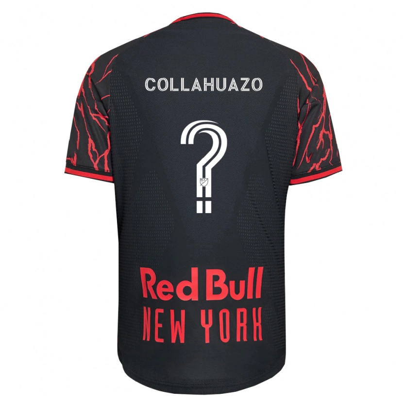 Danxen Kinderen Jair Collahuazo #0 Rood Zwart Wit Thuisshirt Thuistenue 2026/27 T-Shirt België