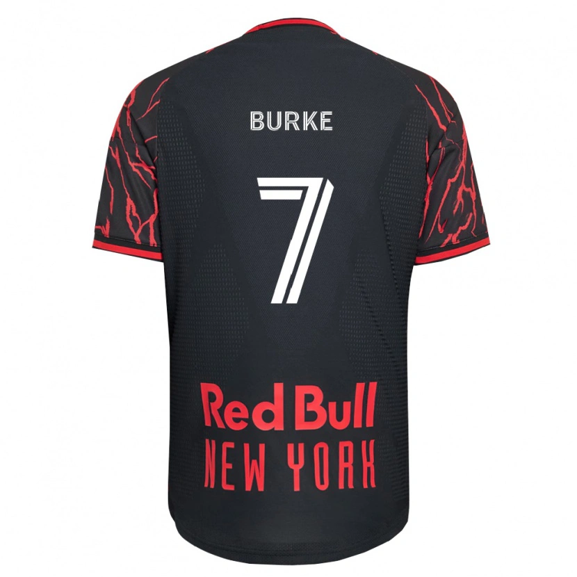 Danxen Kinderen Cory Burke #7 Rood Zwart Wit Thuisshirt Thuistenue 2026/27 T-Shirt België