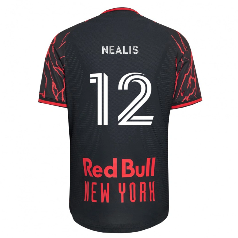 Danxen Kinderen Dylan Nealis #12 Rood Zwart Wit Thuisshirt Thuistenue 2026/27 T-Shirt België