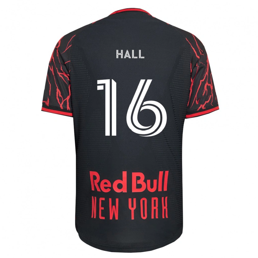 Danxen Kinderen Julian Hall #16 Rood Zwart Wit Thuisshirt Thuistenue 2026/27 T-Shirt België