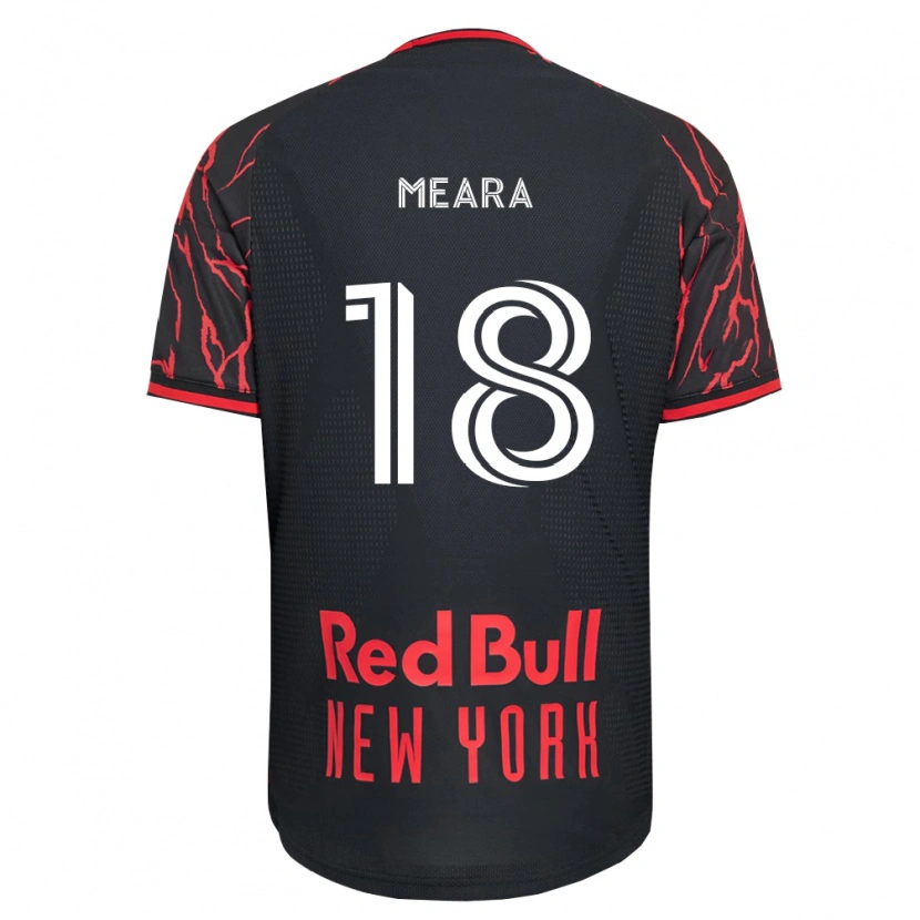 Danxen Kinderen Ryan Meara #18 Rood Zwart Wit Thuisshirt Thuistenue 2026/27 T-Shirt België