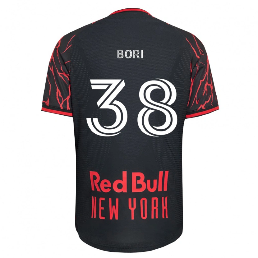 Danxen Kinderen Jason Bori #38 Rood Zwart Wit Thuisshirt Thuistenue 2026/27 T-Shirt België