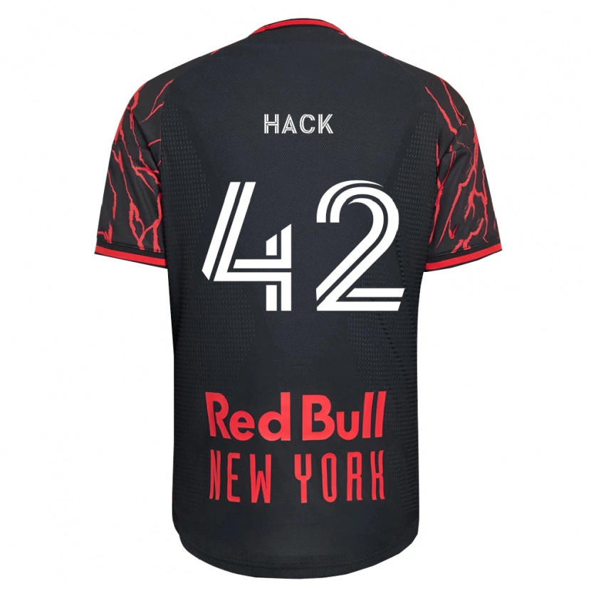 Danxen Kinderen Alexander Hack #42 Rood Zwart Wit Thuisshirt Thuistenue 2026/27 T-Shirt België