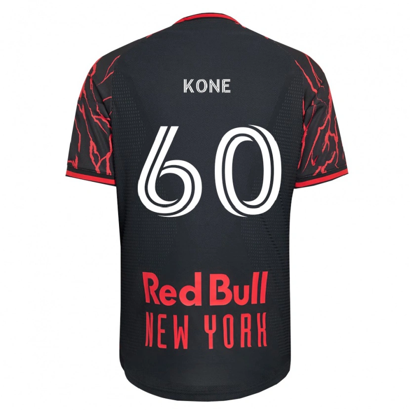 Danxen Kinderen Sekou Kone #60 Rood Zwart Wit Thuisshirt Thuistenue 2026/27 T-Shirt België