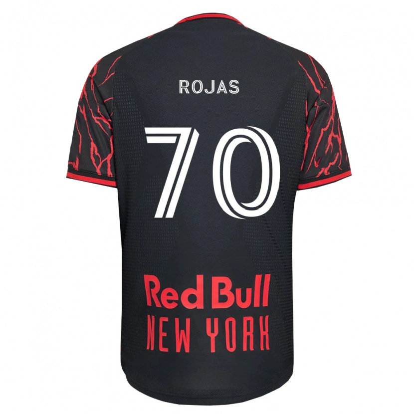 Danxen Kinderen Andy Rojas #70 Rood Zwart Wit Thuisshirt Thuistenue 2026/27 T-Shirt België