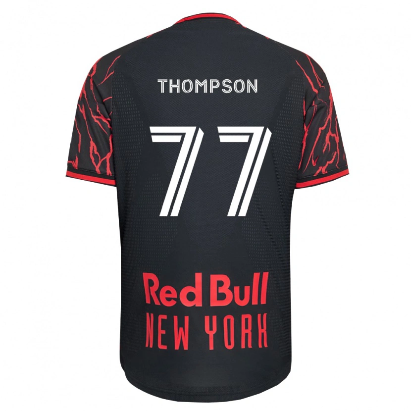 Danxen Kinderen Amos Shapiro-Thompson #77 Rood Zwart Wit Thuisshirt Thuistenue 2026/27 T-Shirt België