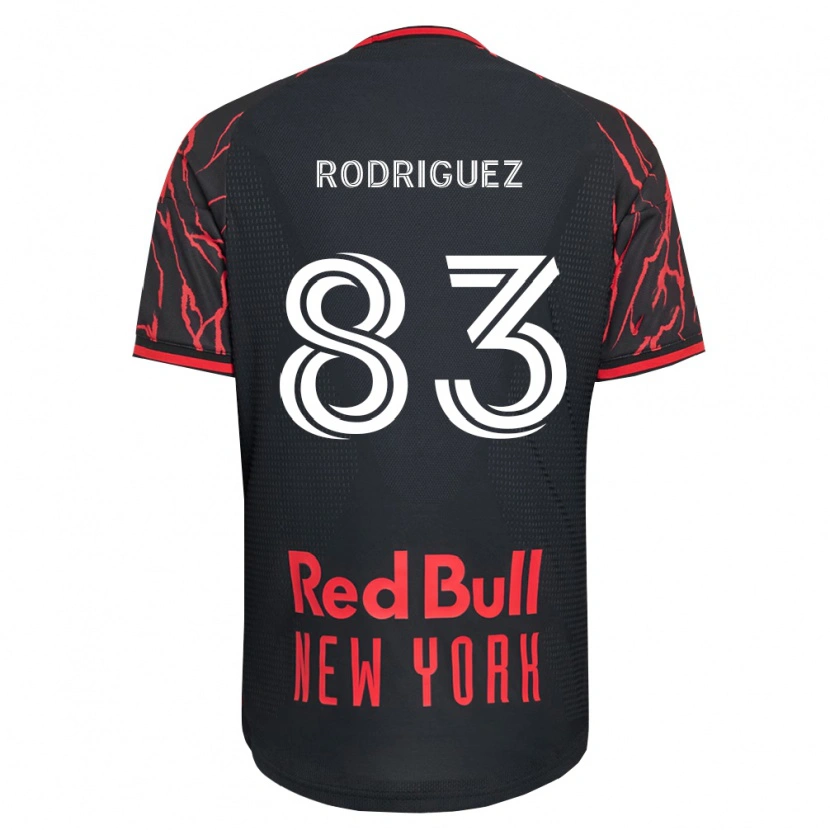 Danxen Kinderen Benjamin Rodriguez #83 Rood Zwart Wit Thuisshirt Thuistenue 2026/27 T-Shirt België