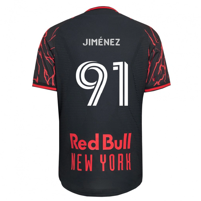 Danxen Kinderen Mijahir Jiménez #91 Rood Zwart Wit Thuisshirt Thuistenue 2026/27 T-Shirt België