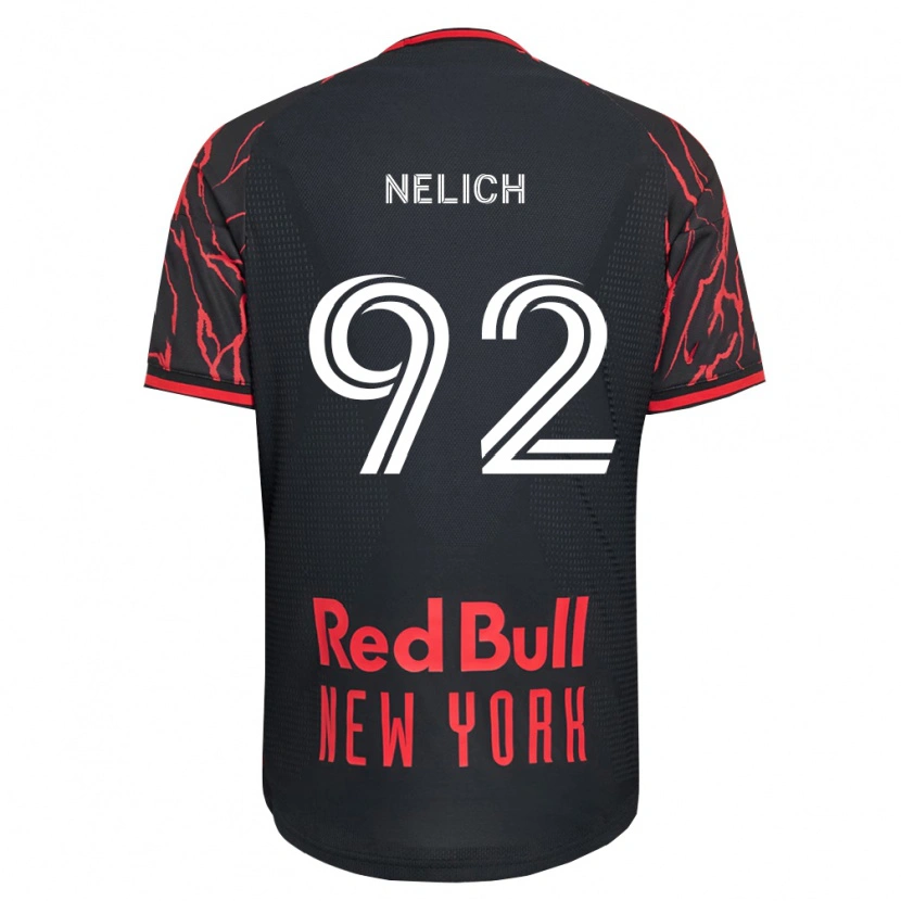 Danxen Kinderen Dennis Nelich #92 Rood Zwart Wit Thuisshirt Thuistenue 2026/27 T-Shirt België