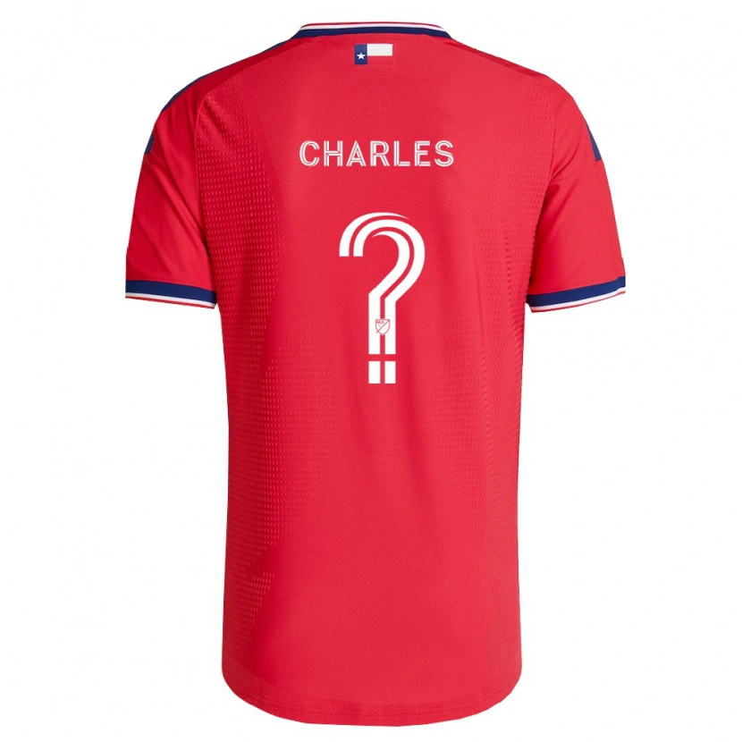 Danxen Kinderen Ian Charles #0 Rood Blauw Wit Thuisshirt Thuistenue 2026/27 T-Shirt België