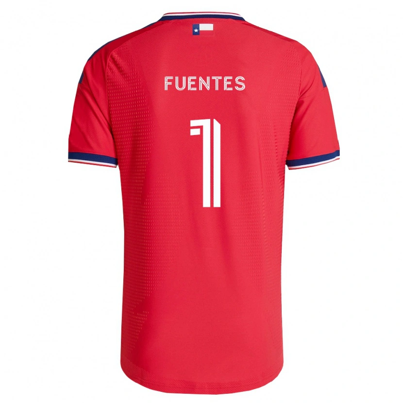 Danxen Kinderen Eliezer Fuentes #1 Rood Blauw Wit Thuisshirt Thuistenue 2026/27 T-Shirt België