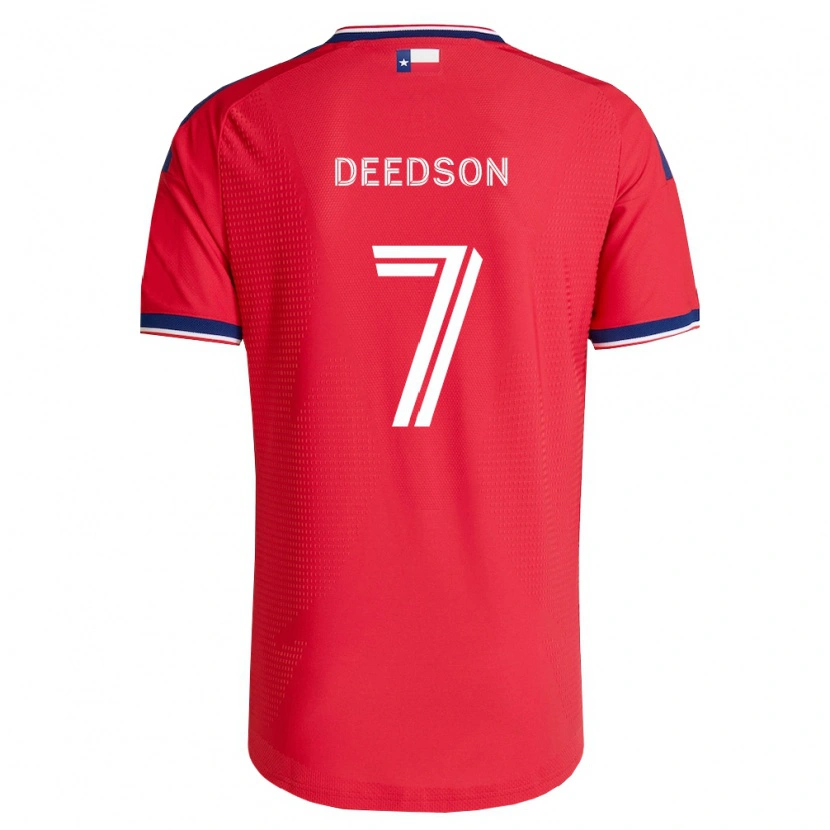 Danxen Kinderen Louicius Deedson #7 Rood Blauw Wit Thuisshirt Thuistenue 2026/27 T-Shirt België